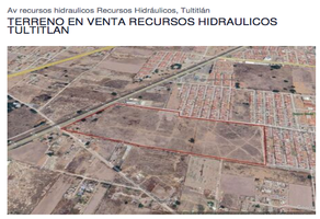 Foto de inmueble en recursos hidraulicos, Col. Recursos Hidráulicos C.P. 54913, Tultitlán