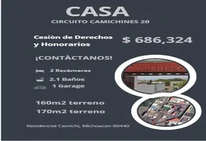 Foto de inmueble en CIRCUITO CAMICHINES #20, Col. Camichines C.P. 60440, Peribán