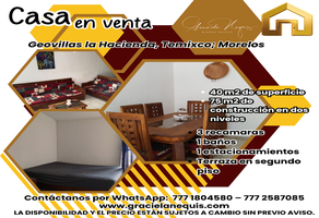 Foto de inmueble en la Troje, Col. Geo Villas la Hacienda C.P. 62585, Temixco