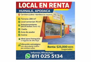 Foto de inmueble en carretera apodaca juarez #sn, Col. Bugambilias Huinalá C.P. 66644, Apodaca