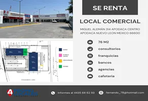 Foto de inmueble en Av. Miguel Alemán #16, Col. Ciudad Apodaca Centro C.P. 66600, Apodaca