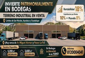 Foto de inmueble en Patagonia, Col. La Fe C.P. 66477, San Nicolás de los Garza