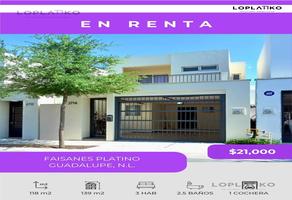 Foto de inmueble en Casa EN Renta  Faisanes Platino, Guadalupe N.l., Col. Los Faisanes C.P. 67169, Guadalupe