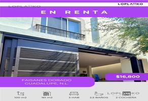 Foto de inmueble en Casa EN Renta  Faisanes Dorado, Guadalupe N.l., Col. Los Faisanes Sector el Dorado C.P. 67169, Guadalupe
