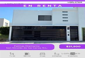 Foto de inmueble en Casa EN Renta ???? Palmas Diamante, San Nicolás de los Garza, N.l., Col. Palmas Diamante C.P. 66478, San Nicolás de los Garza