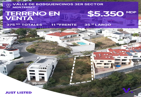 Foto de inmueble en Valle de Bosquencinos, Col. Valle de Bosquecinos 2da Etapa C.P. 64979, Monterrey
