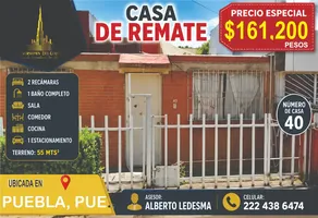Foto de inmueble en Sin nombre de calle, Col. Lares de San Alfonso C.P. 72499, Puebla