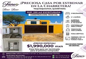 Foto de inmueble en Casa EN Venta EN Tequisquiapan, Charretera, Querétaro., Col. Las Corraletas (Familia Castillo) C.P. 76775, Tequisquiapan