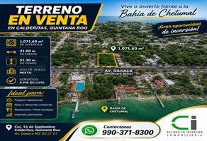 Foto de inmueble en Calderitas, Quintana Roo Av Oaxaca MZ 02 LT 01, Col. Centro Calderitas C.P. 77960, Othón P. Blanco
