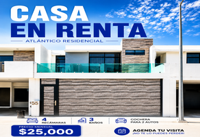 Foto de inmueble en ATLANTICO RESIDENCIAL, Col. Sonterra Residencial II C.P. 82124, Mazatlán