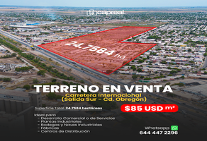 Foto de inmueble en Carretera Internacional, Col. Ampliación Miravalle C.P. 85099, Cajeme
