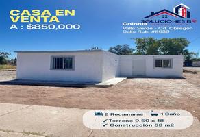 Foto de inmueble en Rubí, Col. Valle Verde C.P. 85097, Cajeme