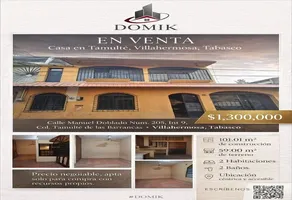 Foto de inmueble en Manuel Doblado  #205, Col. Tamulte de las Barrancas C.P. 86150, Centro