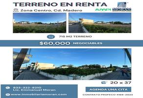 Foto de inmueble en Terreno EN Renta EN Zona Centro DE Ciudad Madero, Tamaulipas, Col. Ciudad Madero Centro C.P. 89400, Ciudad Madero