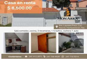 Foto de inmueble en PRIV LAUJRELES #19, Col. Los Sauces II C.P. 90450, Yauhquemehcan