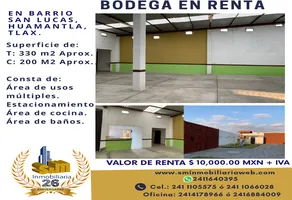 Foto de inmueble en Privada 3 de mayo #1, Col. San Lucas C.P. 90507, Huamantla