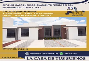 Foto de inmueble en Tlaxcala #1, Col. San Miguel Contla C.P. 90640, Santa Cruz Tlaxcala