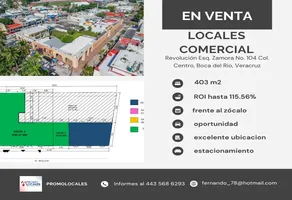 Foto de inmueble en Zamora esq. revolucion #104, Col. Boca del Río Centro C.P. 94290, Boca del Río