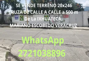 Foto de inmueble en Camino a Mariano Escobedo a 500 m Ixhuateca #Sn, Col. Mariano Escobedo C.P. 94420, Mariano Escobedo