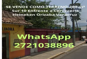 Foto de inmueble en Sur 10 Enfrente Cervecería Heineken Orizaba Veracruz #Sn, Col. Orizaba Centro C.P. 94300, Orizaba