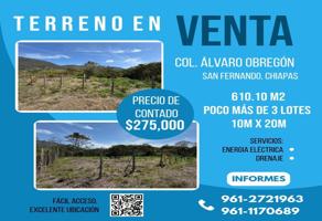 Foto de inmueble en Frente al Oasis, Col. Álvaro Obregón C.P. 29129, San Fernando