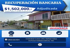 Foto de inmueble en Cristóbal Colón  #202, Col. Rafael Hernández Ochoa C.P. 96550, Coatzacoalcos