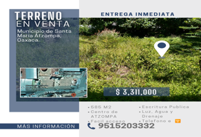 Foto de inmueble en López Rayon 202 #202, Col. San Sebastián C.P. 71220, Santa María Atzompa