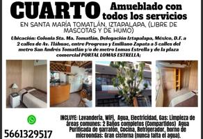 Foto de inmueble en Chocolin 12, Zona Urbana Ejidal Santa María Tomatlan, Iztapalapa, 09800 Ciudad de México, CDMX #12, Col. Santa María Tomatlán C.P. 09870, Iztapalapa