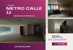 Foto de inmueble en Av. 11, Granjas Estrella, Ciudad de México, CDMX, Col. Granjas Estrella C.P. 09880, Iztapalapa