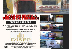 Foto de inmueble en Luis Zúñiga, Centro, Mazatlán, Sin. #836Int. 8, Col. Centro C.P. 82000, Mazatlán