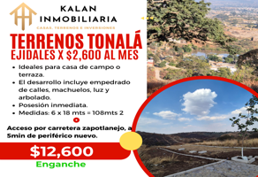 Foto de inmueble en San abel #20, Col. San Francisco de La Soledad C.P. 45424, Tonalá