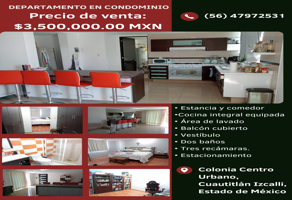 Foto de inmueble en Centro Urbano #s/n, Col. Cuautitlán Izcalli Centro Urbano C.P. 54700, Cuautitlán Izcalli
