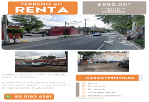Foto de inmueble en Avenida Miguel Ángel de Quevedo #s/n, Col. Cuadrante de San Francisco C.P. 04320, Coyoacán