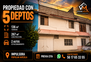Foto de inmueble en C. Hacienda de Tapaxco, Impulsora Popular Avicola, 57130 Cdad. Nezahualcóyotl, Méx., Col. Impulsora Popular Avícola C.P. 57130, Nezahualcóyotl