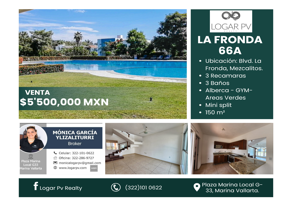 Foto de inmueble en Blvd. La Fronda, 63735 Nay. #s/n, Col. Deportiva C.P. 63735, Bahía de Banderas