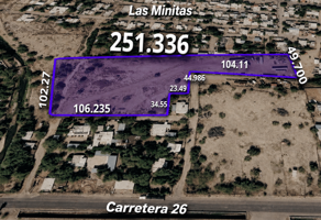 Foto de inmueble en callejón servicio carretera 26 las minitas #km 4Int. 8, Col. Las Minitas C.P. 83285, Hermosillo