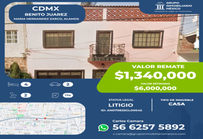 Foto de inmueble en María Hernández Zarco, Álamos, Benito Juárez, 03400 Ciudad de México, CDMX, Col. Álamos C.P. 03400, Benito Juárez