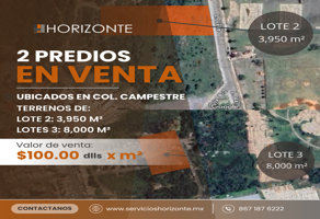 Foto de inmueble en Leandro Valle #s/n, Col. Campestre C.P. 88278, Nuevo Laredo