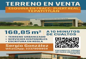 Foto de inmueble en Calle Real de Minas, Lote 7, Manzana 2 #1045, Col. Los Viveros C.P. 47614, Tepatitlán de Morelos