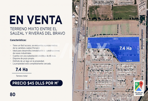 Foto de inmueble en Carretera Juarez Porvenir, Col. Riveras del Bravo C.P. 32594, Juárez