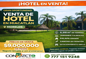 Foto de inmueble en Miacatlán, Mor., Col. El Rodeo C.P. 62605, Miacatlán