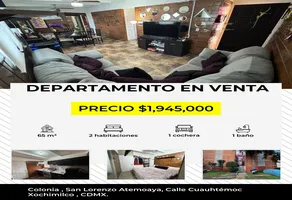 Foto de inmueble en Cuauhtémoc #504, Col. San Lorenzo Atemoaya C.P. 16400, Xochimilco