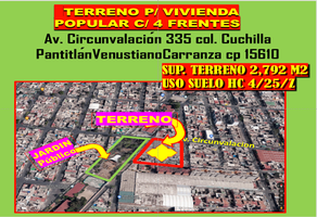Foto de inmueble en  , Col. Cuchilla Pantitlan C.P. 15610, Venustiano Carranza