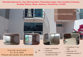 Foto de inmueble en San Bernardino Tlaxcalancingo, Pue. #9, Col. San Bernardino Tlaxcalancingo C.P. 72820, San Andrés Cholula