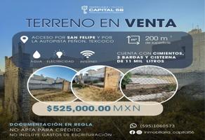 Foto de inmueble en zapotlan, Col. San Isidro C.P. 52645, Tianguistenco