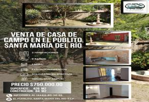 Foto de inmueble en 79565 El Pueblito, S.L.P. #s/n, Col. Guanajuatito (Cerrito de la Cruz) C.P. 79565, Santa María del Río
