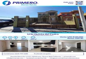 Foto de inmueble en Urbi Quinta del Cedro  #s/n, Col. Lomas Santa Fe C.P. 22564, Tijuana