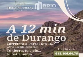 Foto de inmueble en , Col. El Ciprés C.P. 34217, Durango
