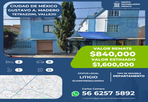 Foto de inmueble en C. Tetrazzini 232, Vallejo, Gustavo A. Madero, 07870 Ciudad de México, CDMX, Col. Vallejo C.P. 07870, Gustavo A. Madero