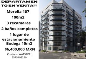 Foto de inmueble en C. Morelia 107, Roma Nte., Cuauhtémoc, 06700 Ciudad de México, CDMX #107, Col. Roma Norte C.P. 06700, Cuauhtémoc